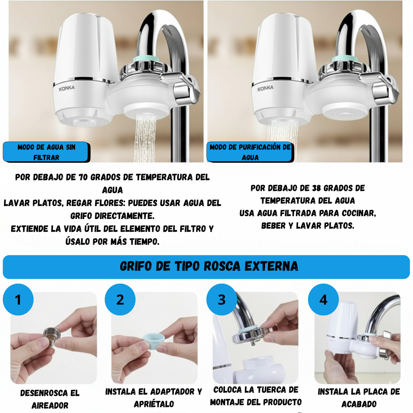 Filtro de Agua Premium